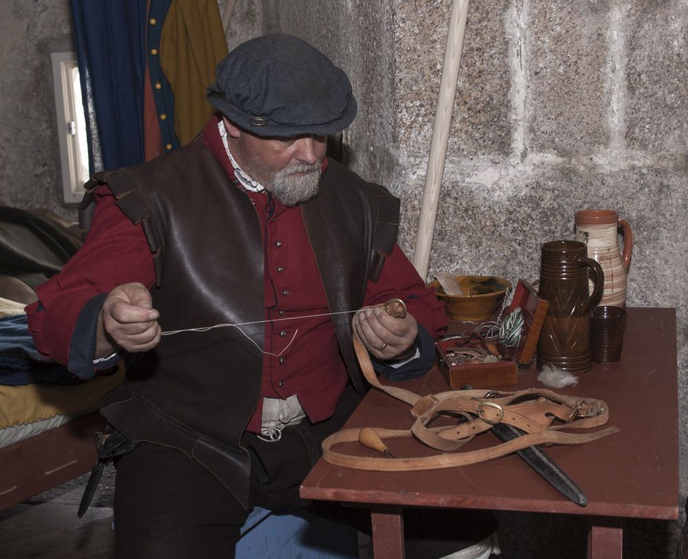 Leather worker